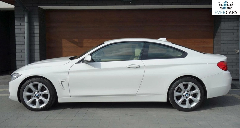 BMW Seria 4 cena 82900 przebieg: 121000, rok produkcji 2014 z Lubawa małe 436